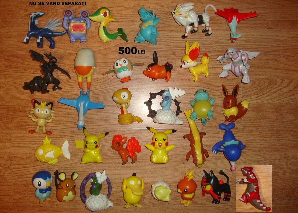 Jucarii Vintage Mc Donalds Hercules, Peter Pan, Atlantis Mario Pokemon