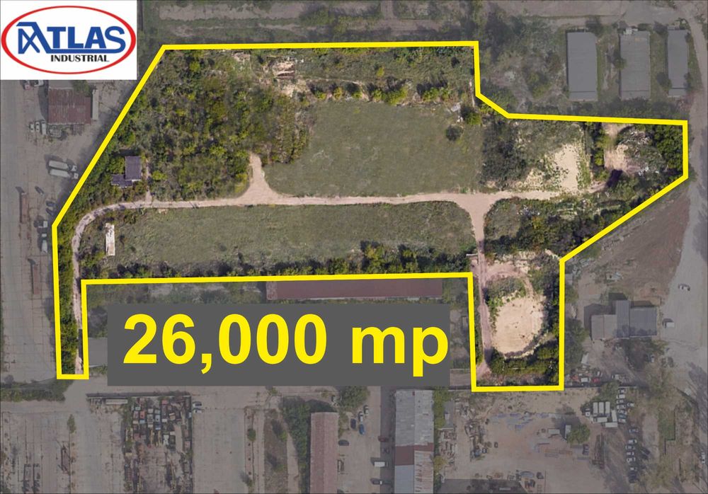 Teren 26,000mp - Industrial - Total sau Partial