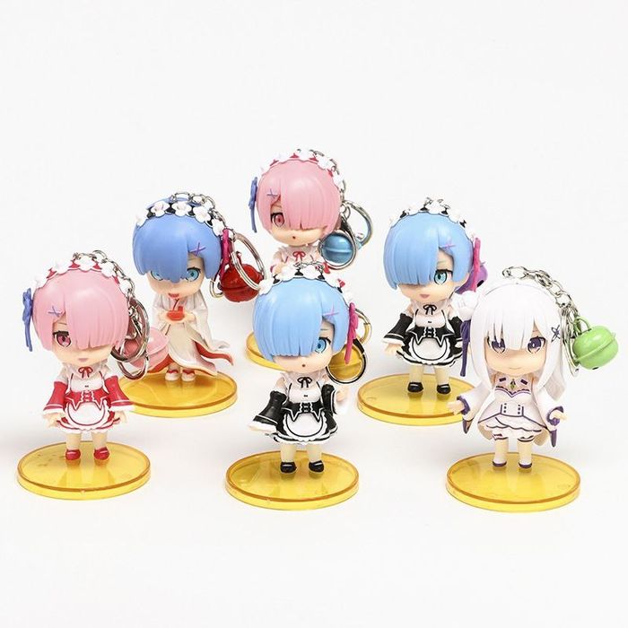 Брелок «Re:Zero — Жизнь с нуля в альтернативном мире» / Brelok anime