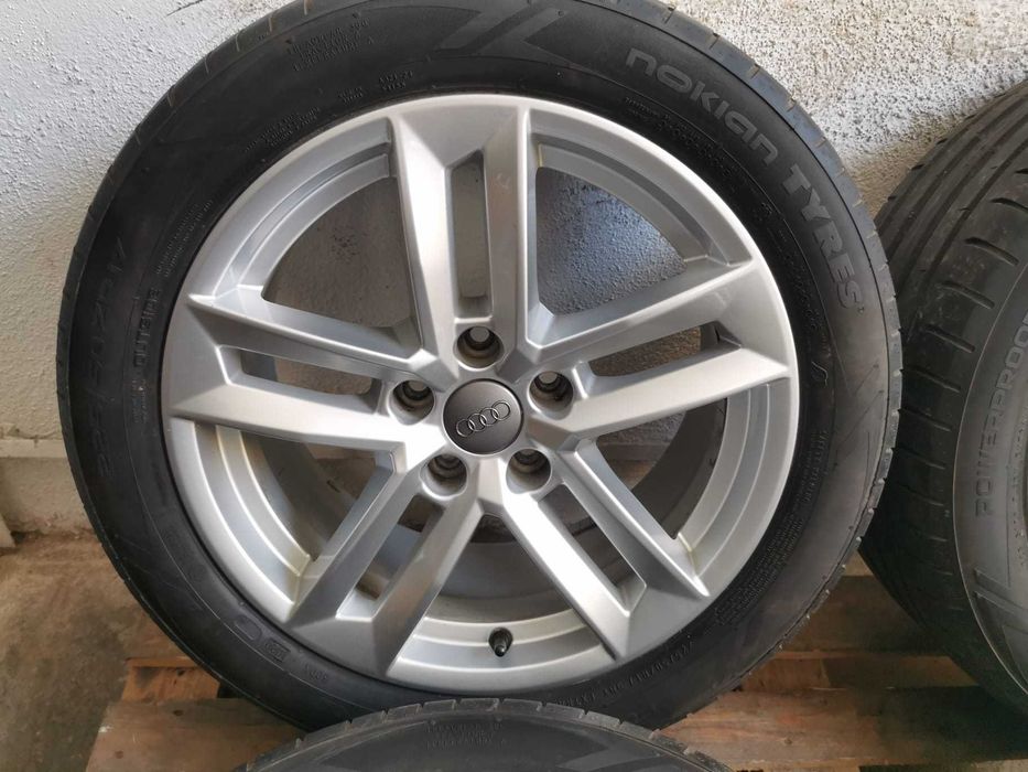 Jante Originale Audi A4 B8 / B9 .R 17 .cu anvelope de vara