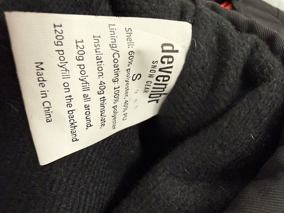 Нови ски ръкавици devembr Snow Gear, 3M Thinsulate