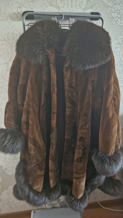 Шуба норковая б/у