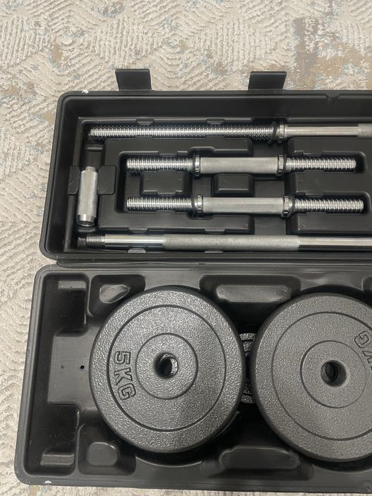 Гантел с штанкой 50кг