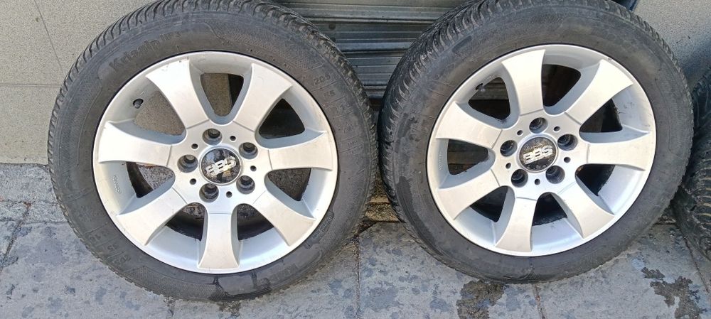 Джанти с гуми BBS 5Х120,16 Цола  продавам