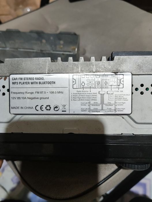 Player auto cu usb bluetooth aux