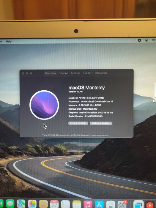 MacBook Air 13 inch Early2015 i5 8gb RAM Cluj-Napoca • OLX.ro