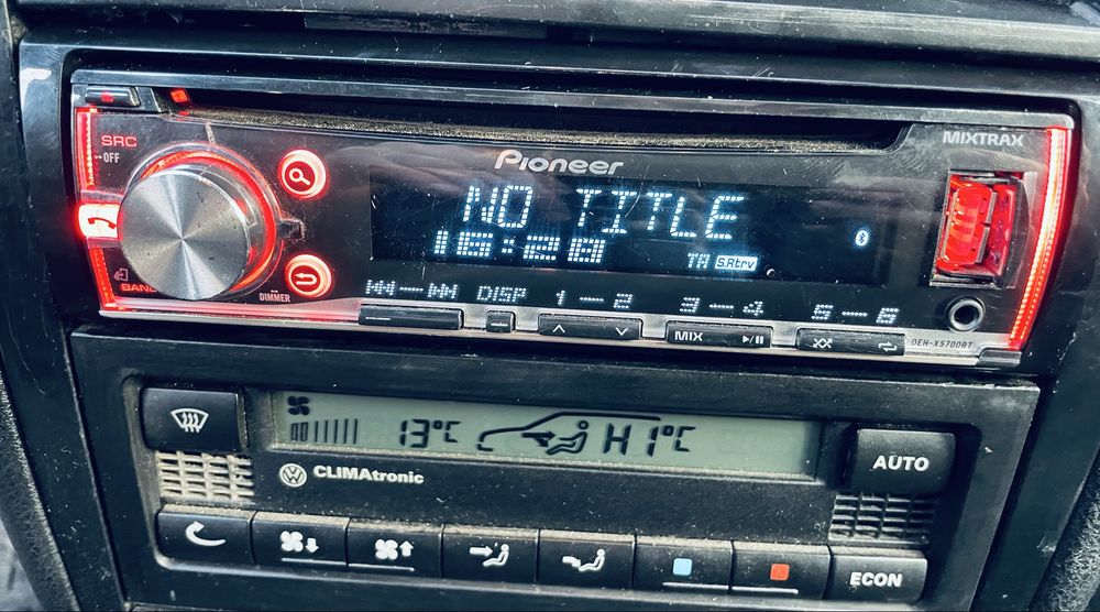 Pioneer deh x5700bt bluetooth/mp3