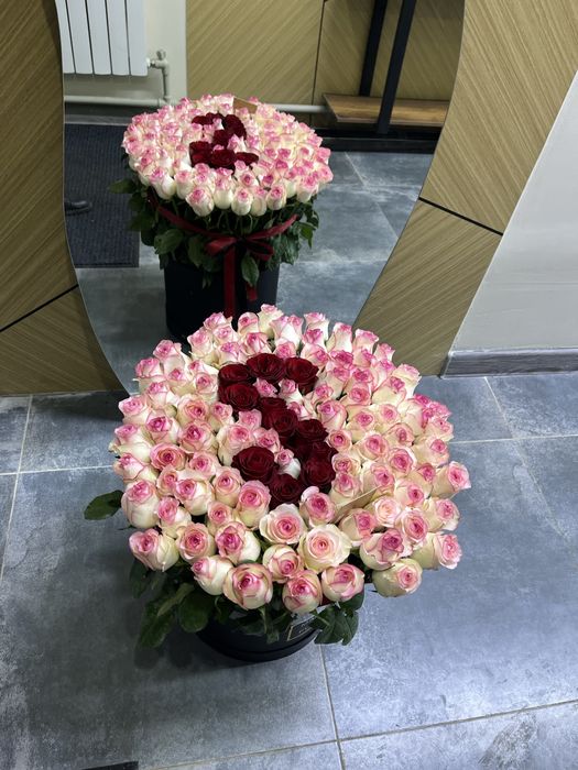 Цветы, 51-101 роза