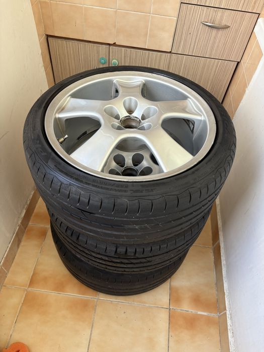 Джанти с гуми 5x100 със 225 40 18 Дот24