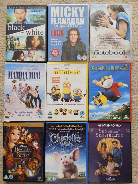 Оригинални Blu-Ray  и DVD от лична колекция на Английски език