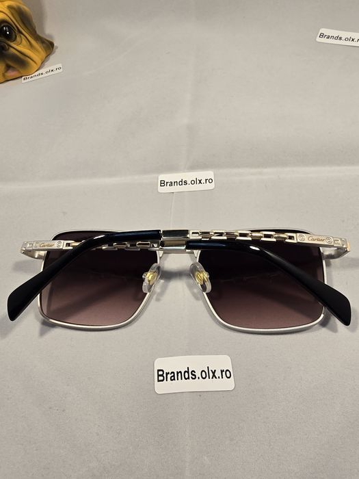 Ochelari de soare Cartier Chain - Silver Frame, 66302