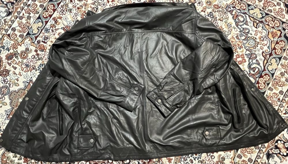 Куртка кожаная мужская