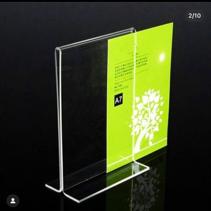 Таблички Ценники Материал – акрил, оргстекло, ПЭТ.