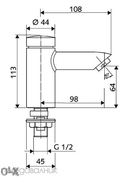 " Schell " Самозатваряща чешма