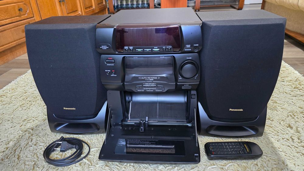Panasonic SA-CH64M Sistem stereo Multi-CD Casetă Radio