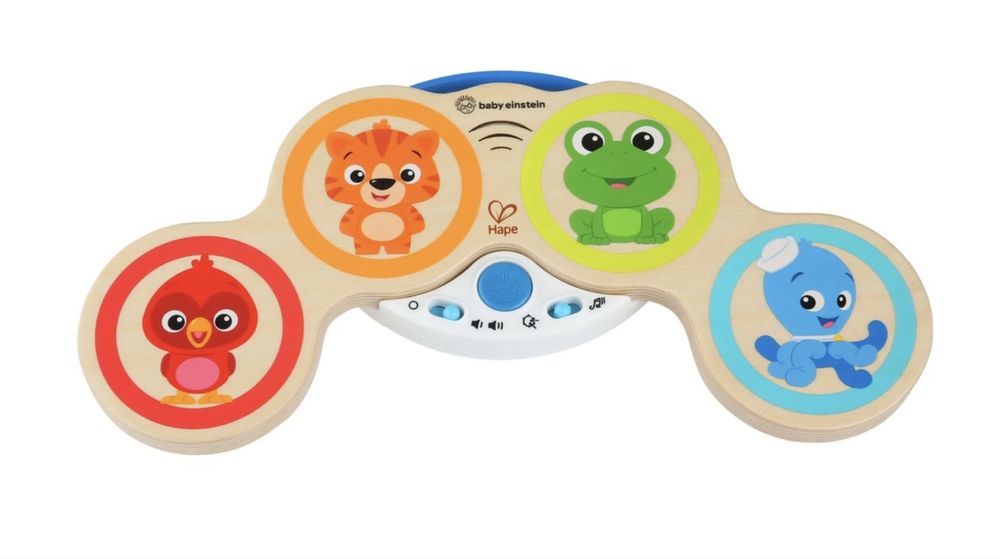 Jucarie muzicala din lemn HAPE MAGIC TOUCH DRUM™