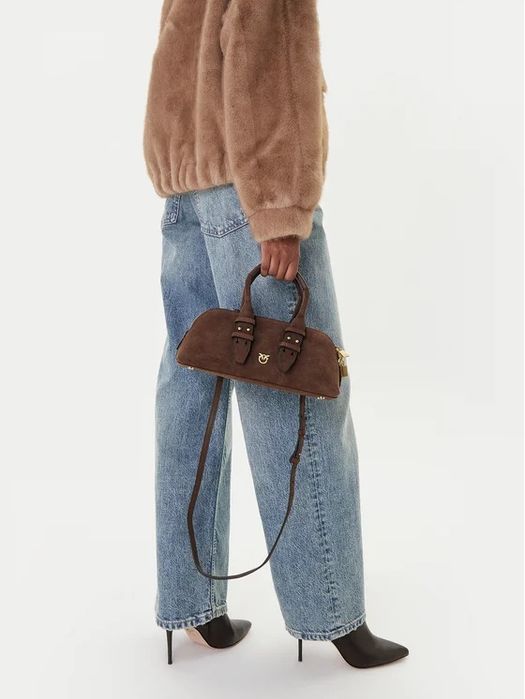 Дамска чанта Pinko Bowling bag baguette