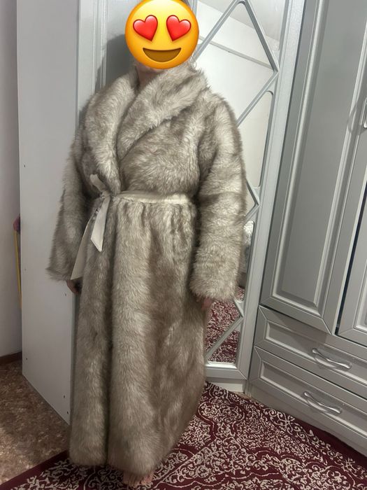 Новая длинная шуба