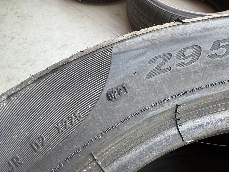 4бр. ЧИСТО НОВИ Летни Гуми “RUN FLAT” 295/45ZR/20 -PIRELLI- DOT:21г.+20г.