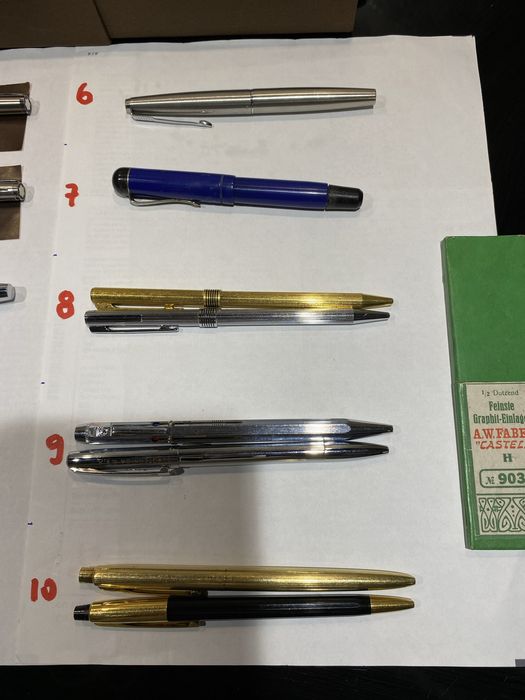 Instrumente scris Montblanc pix 4 culori ,Cross,,  Faber