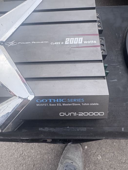 subwoofer auto + amplificator