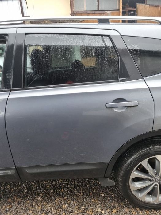 Usa Stanga Spate Nissan Qashqai Facelift 2010 - 2013 SUV 4 Usi Faded Denim Metallic B52 ...