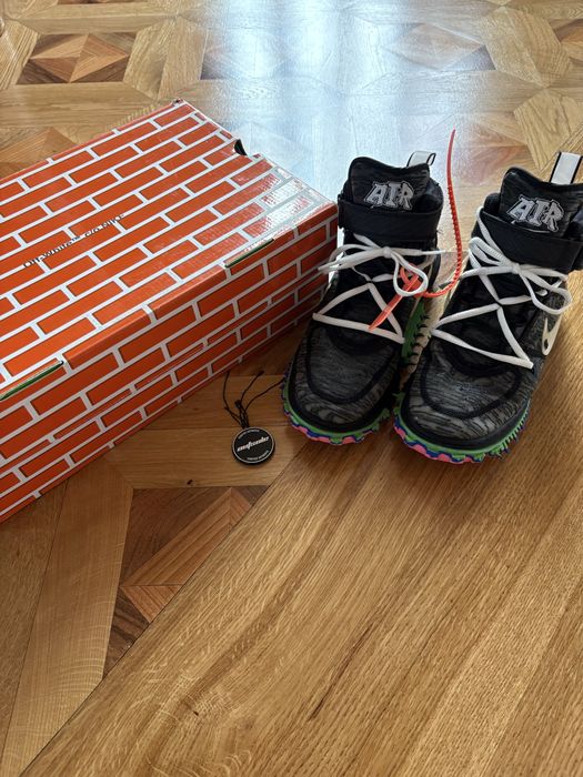 Vand Nike Air Force 1 Mid Off White Black