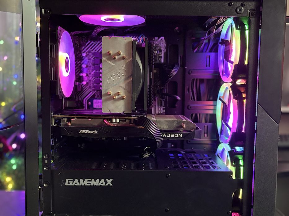 PC Gaming Intel I5-10th gen, AMD Radeon 6600 8gb | Mid tier Gaming FHD