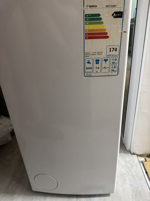 Vand masina spalat verticala