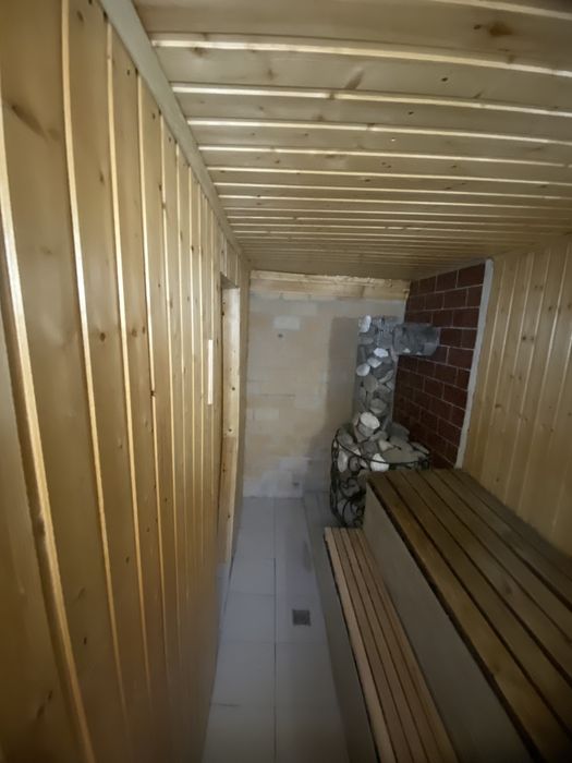 Семейная баня на дровах