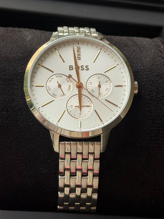 Ceas nou Hugo Boss cu pietre damă