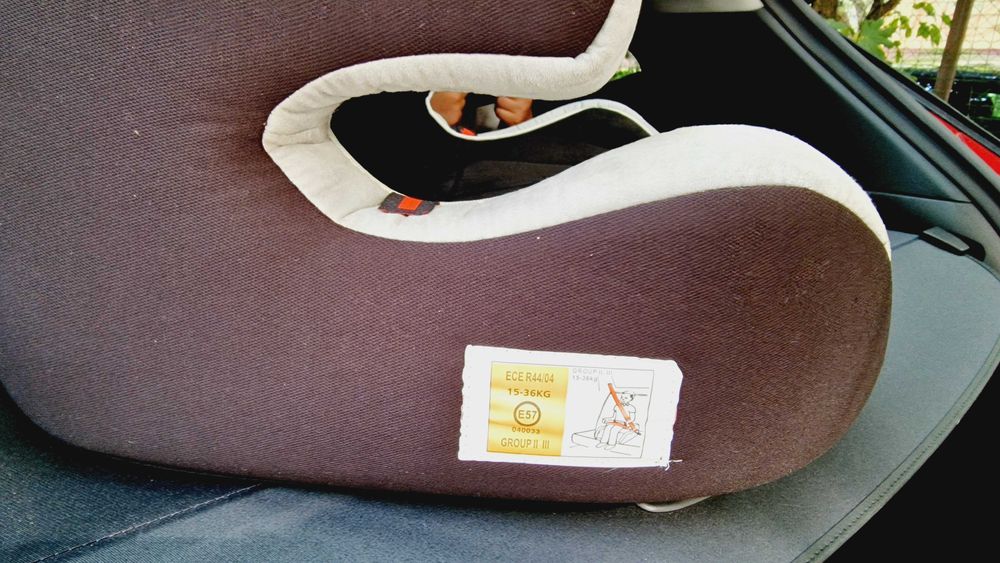 Inaltator auto copii LORELLI, 15-36 kg, culoare gri, catifea