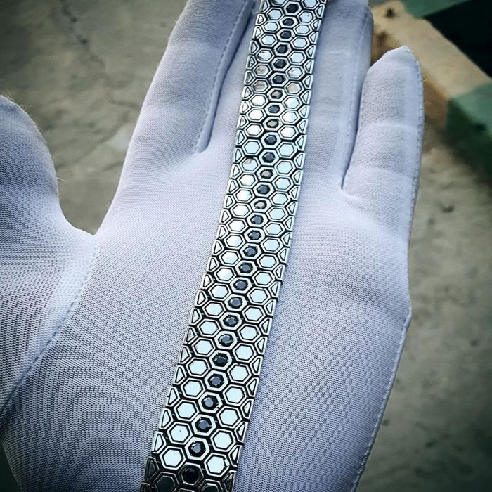 Браслет Honeycomb серебро 925пр