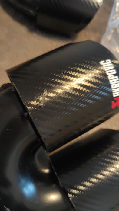 Ornament toba finala tipsuri duble 90 model asemanator Akrapovic otel