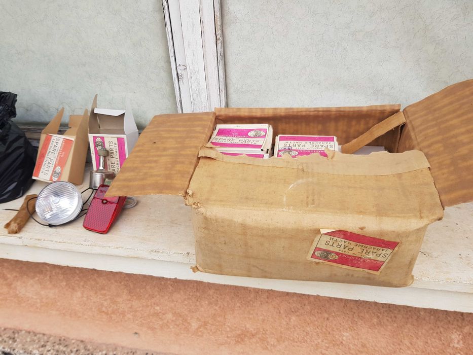 Фар стоп и динамо за велосипед Балкан Балканче  Руски MADE IN USSR