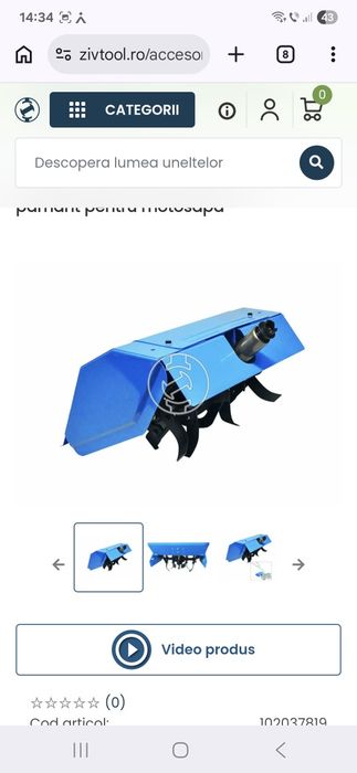 Multifuncțional nou in cutie . Mf 360 cu lama de cositoare si freza  .Garanție 2 ani
