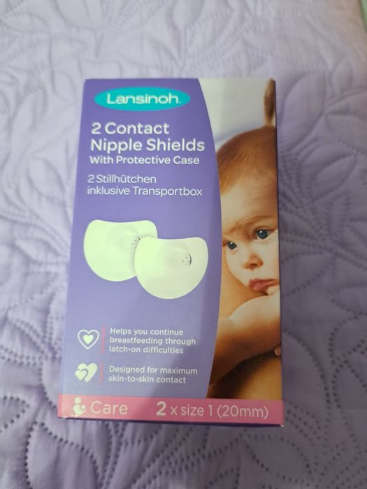 Protectoare pentru mamelon Lansinoh, 20mm, 2 buc