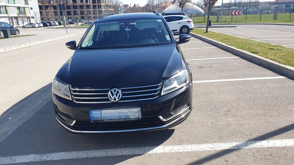Volkswagen Passat Volkswagen Passat AC break, negru metalizat, unic proprietar,