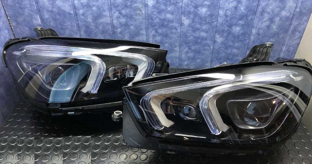 Оригинални фарове FULL LED Мерцедес GLE 167 2020 г.