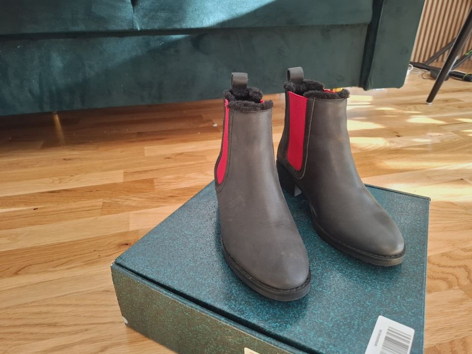 Ghete Jodhpur EMU AUSTRALIA - Ellin Pop W12163 Black/Berry