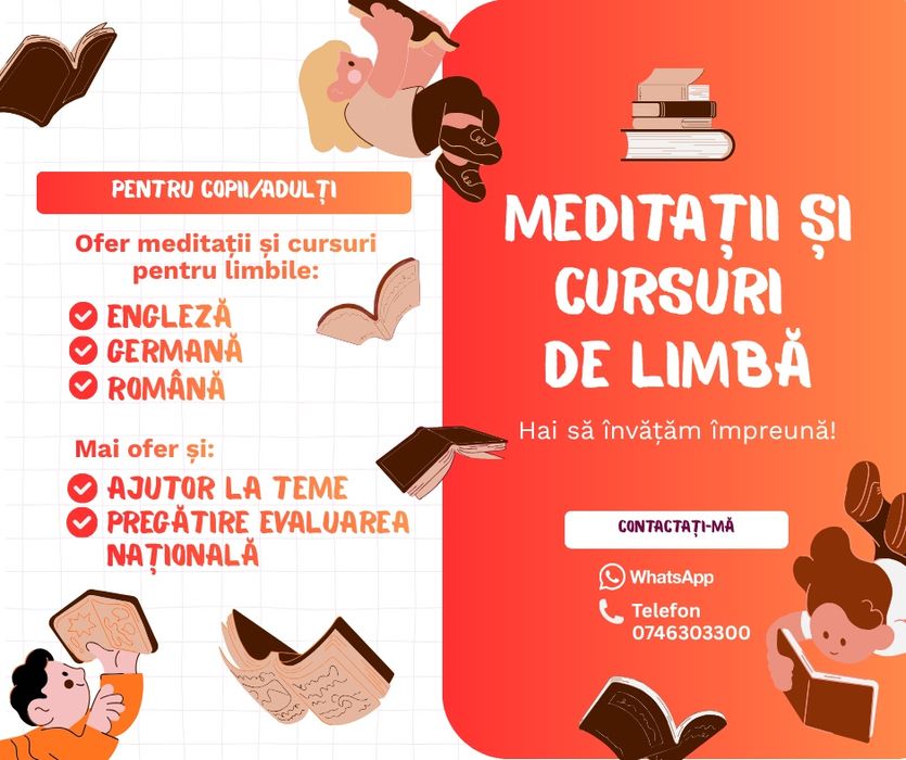 Meditații Engleză,Germană,Română