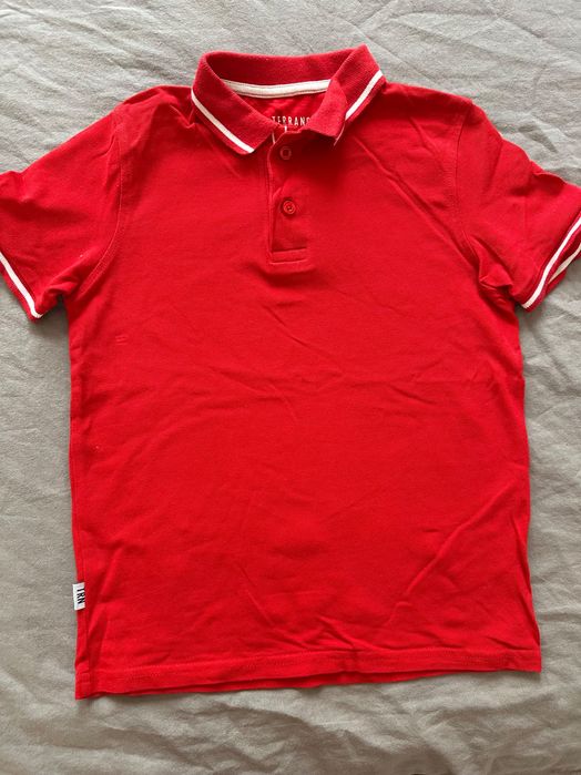 Детска тениска с якичка