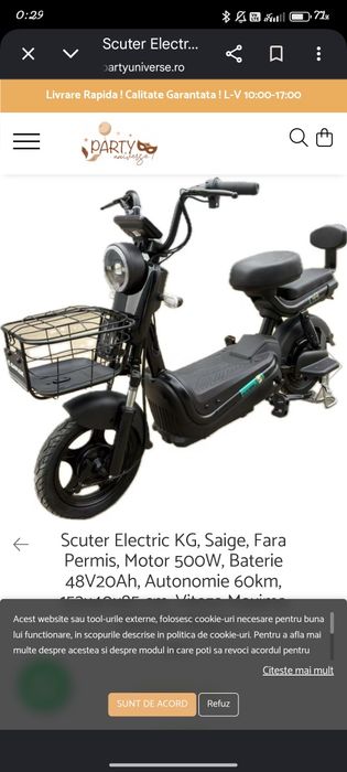 Scooter kg 25km/h