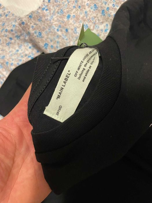 Tricou Off White OW, nou cu eticheta, marimea M/L