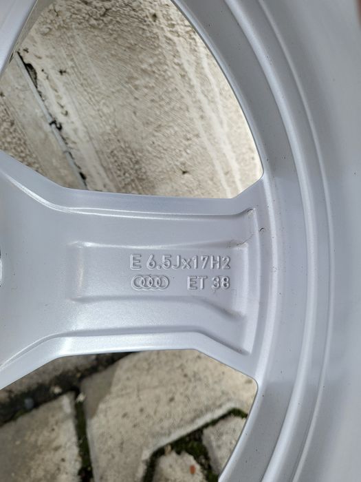 Jante aliaj Audi R17, Q3, A4 ,A5, A6, anvelope Hankook 215 65 17