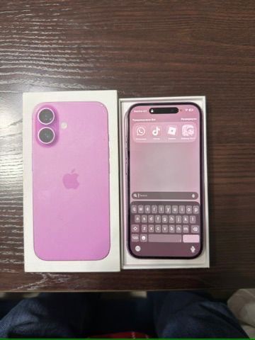 iPhone 16 256gb акб 92% цвет розовый