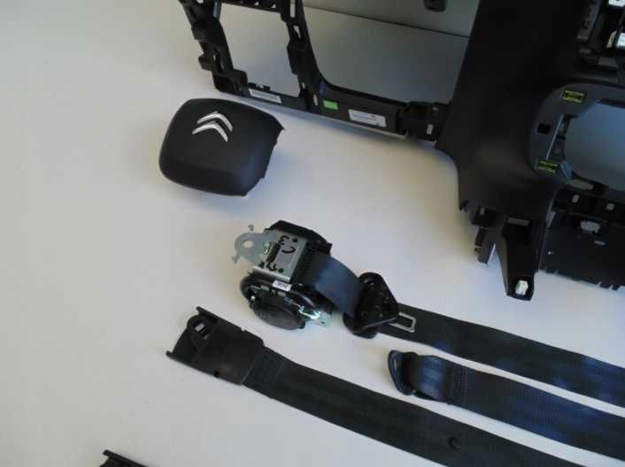 Citroen C3 III kit airbag volan pasager plansa de bord set centuri