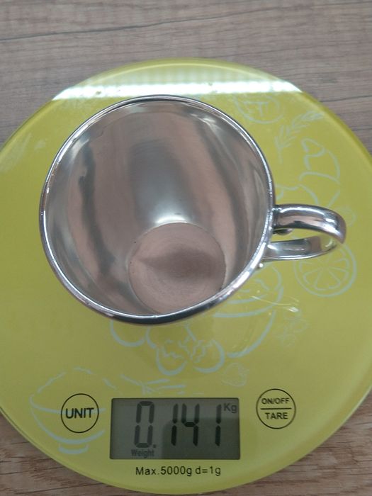 Продавам антикварна Данска сребърна чаша GEORG JENSEN 1923 г.