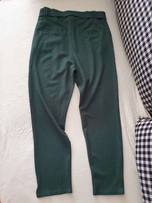 Pantaloni Page One,marimea M,ca noi,culoarea verde brad