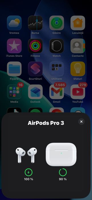 Air pods pro 3 cu bon fiscal cumaparate din altex
